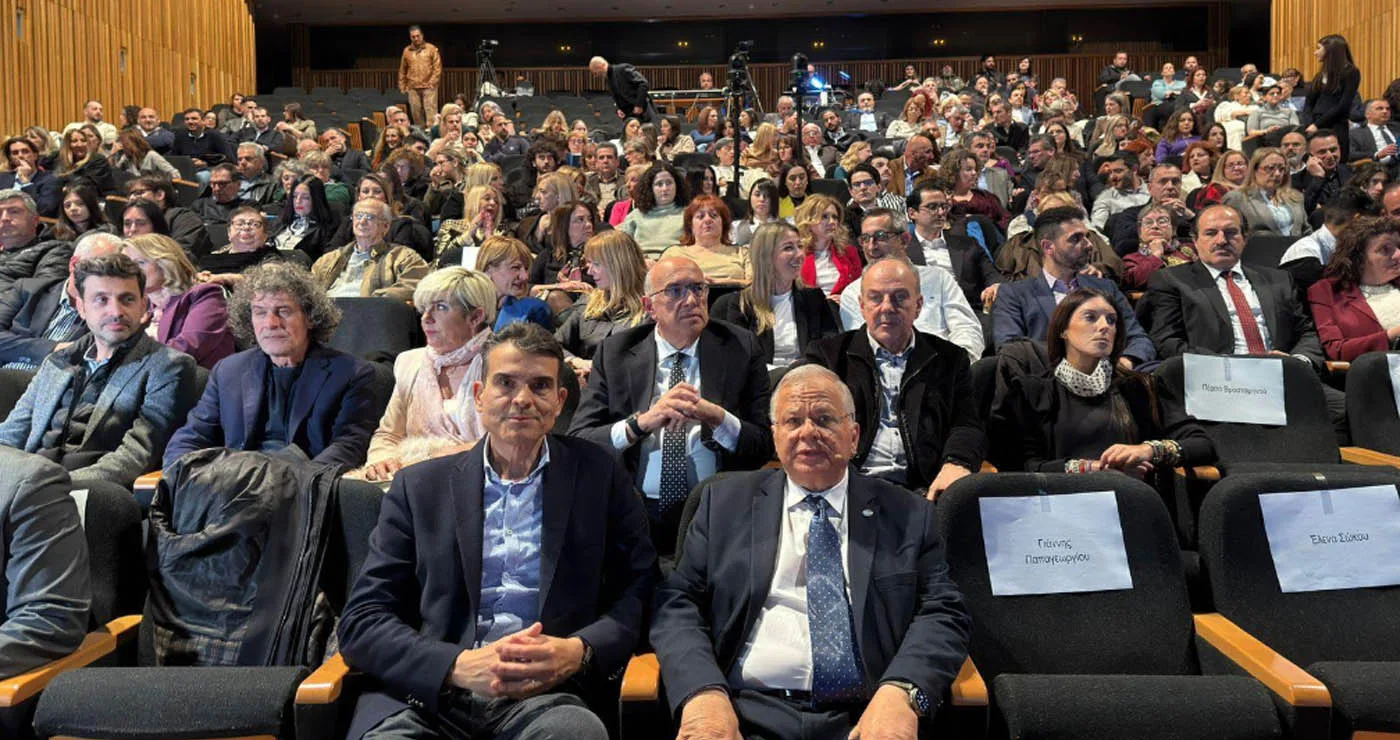 Ο Μιχάλης Παπαδόπουλος στην εκδήλωση για τα 30 χρόνια «Το Χαμόγελο του Παιδιού»