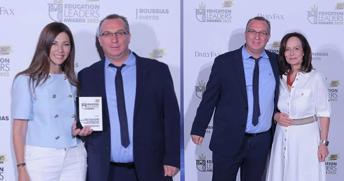 Ο Διακεκριμένος Εκπαιδευτικός Μάριος Παπαευσταθίου τιμάται για το έργο του  