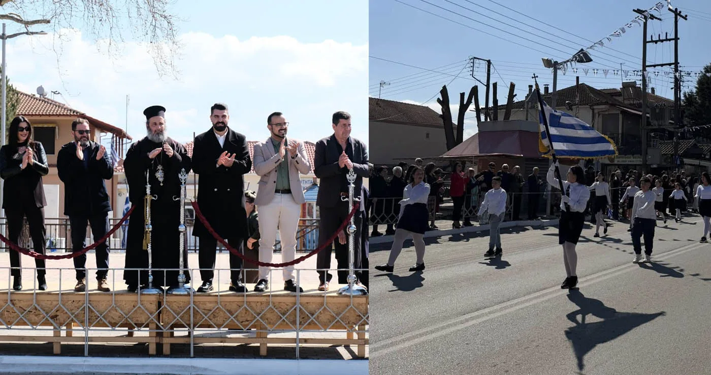 Περδίκκας: Με λαμπρότητα ο εορτασμός του Ευαγγελισμού και της 25ης Μαρτίου