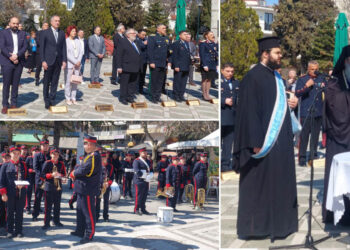 Κεντρική Πλατεία Πτολεμαΐδας: Επιμνημόσυνη Δέηση, εκφώνηση του Πανηγυρικού της Ημέρας και κατάθεση Στεφάνων (ΦΩΤΟΓΡΑΦΙΕΣ & ΒΙΝΤΕΟ)
