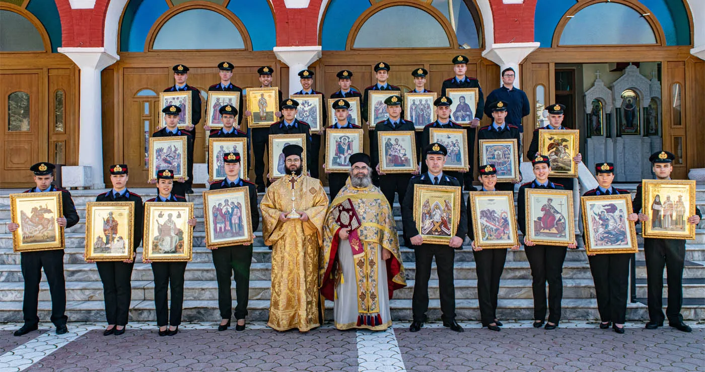 Υποδειγματική η παρουσία των Σπουδαστών της Πυροσβεστικής στον Πανηγυρικό Εορτασμό της Κυριακής της Ορθοδοξίας