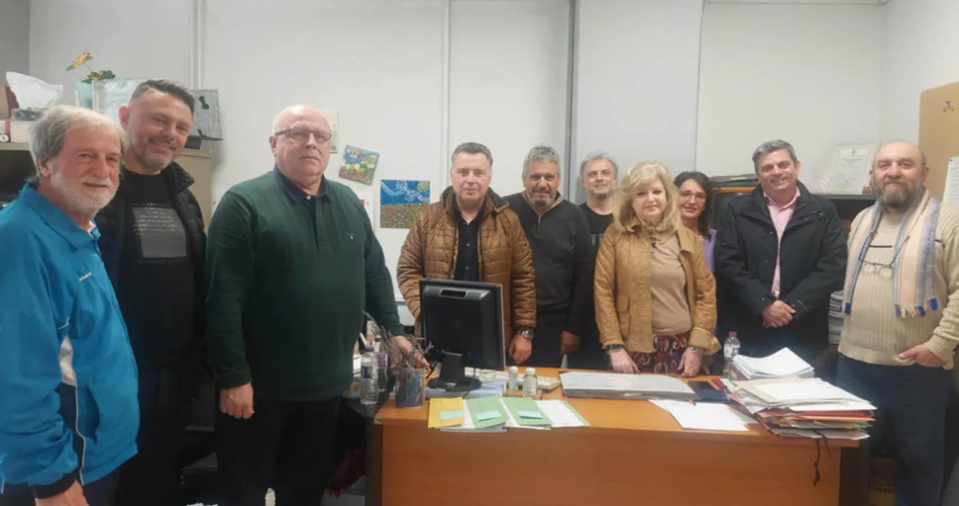 Στη ΣΑΕΚ Πτολεμαΐδας, ο Πρόεδρος της Πανελλήνιας Ομοσπονδίας Συλλόγων Υπουργείου Παιδείας και Μέλη του ΔΣ της Ένωσης Υπαλλήλων Υπουργείου Παιδείας Μακεδονίας- Θράκης! (ρεπορτάζ της Κούλας Πουλασιχίδου)