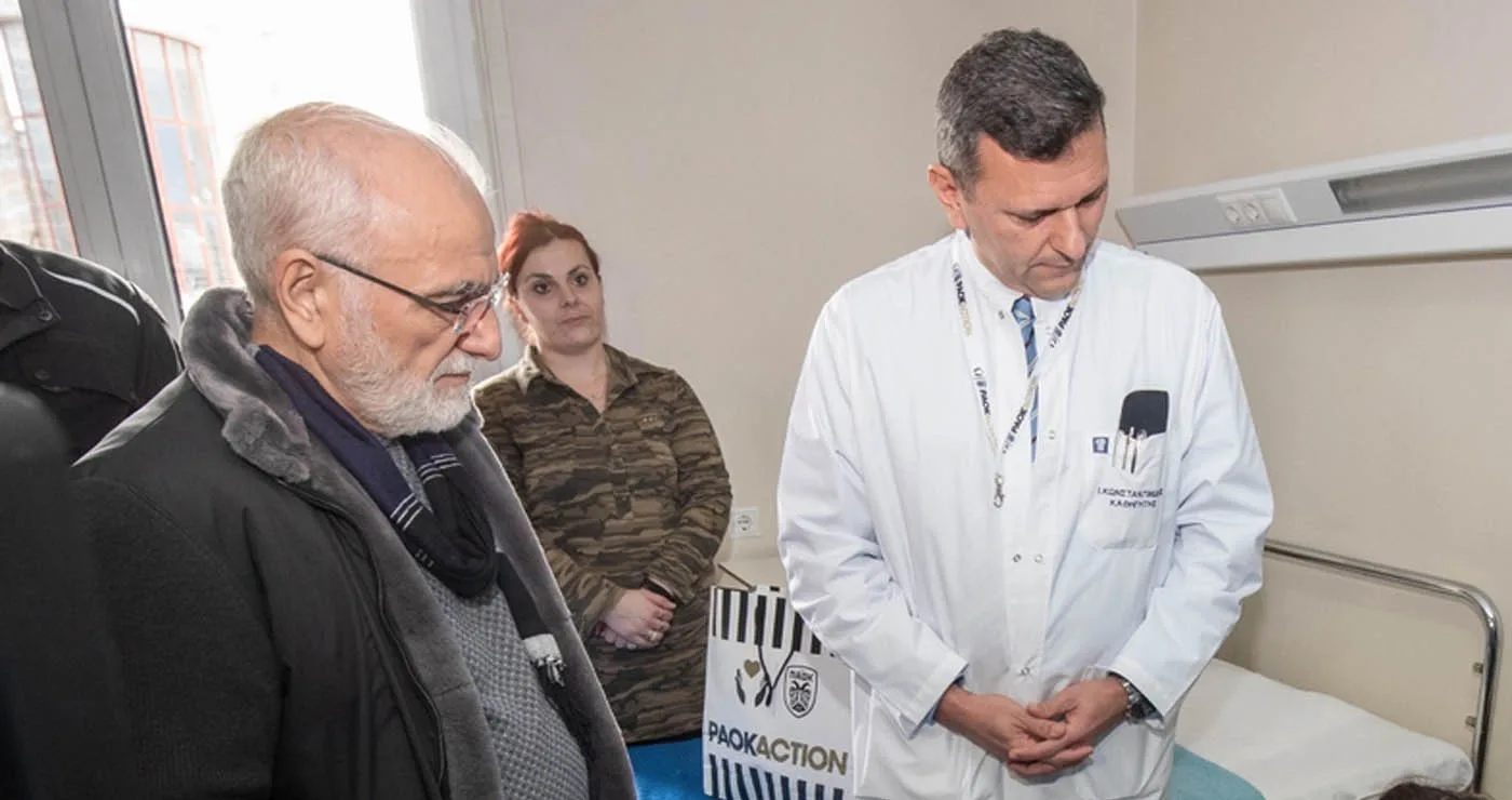 Ιβάν Σαββίδης: Άμεση στήριξη στον 25χρονο Δημήτρη Περτσινίδη από την Κοζάνη