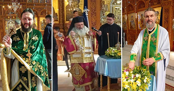 Παρουσία του Αρχιεπισκόπου Ιόππης και Αριμαθαίας κ.κ Δαμασκηνού, ο λαμπρός εορτασμός της Κυριακής της Σταυροπροσκυνήσεως στον Ιερό Ναό Αγίου Στεφάνου Πτολεμαΐδας! (της Κούλας Πουλασιχίδου)