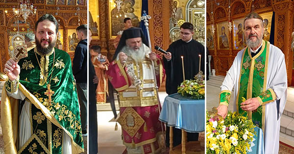 Παρουσία του Αρχιεπισκόπου Ιόππης και Αριμαθαίας κ.κ Δαμασκηνού,  ο λαμπρός εορτασμός  της Κυριακής  της Σταυροπροσκυνήσεως στον Ιερό Ναό Αγίου Στεφάνου Πτολεμαΐδας!  (της Κούλας Πουλασιχίδου)