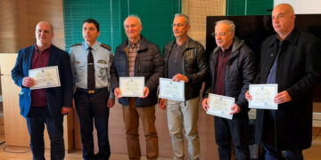 Κοζάνη: Τιμητική εκδήλωση και απονομή διπλωμάτων σε απόστρατους αστυνομικούς