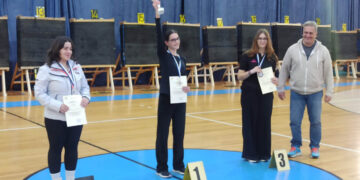 Χάλκινη η Ζωή Δεμερτζίδου από την Κοζάνη στο Πανελλήνιο Σχολικό Πρωτάθλημα Τοξοβολίας