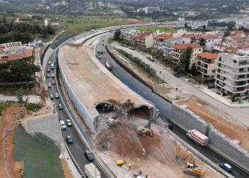 Θεσσαλονίκη: Κατεδαφίζεται το τούνελ στα Κωνσταντινουπολίτικα για τις εργασίες του Flyover