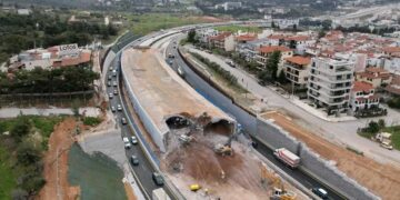 Θεσσαλονίκη: Κατεδαφίζεται το τούνελ στα Κωνσταντινουπολίτικα για τις εργασίες του Flyover