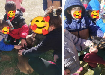 Πτολεμαΐδα: Επίσκεψη του Παιδικού Σταθμού «Ουράνιο Τόξο» στο Δημοτικό Καταφύγιο