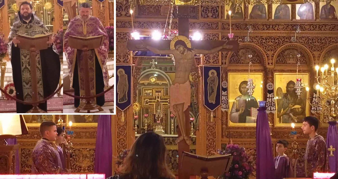 Σε κλίμα μεγάλης κατάνυξης η Ακολουθία των Παθών την Μεγάλη Πέμπτη, στον Ιερό Ναό Αγίου Στεφάνου Πτολεμαΐδας (της Κούλας Πουλασιχίδου)