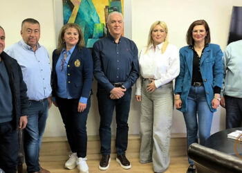 Η τοπική ανάπτυξη και οι υποδομές στο επίκεντρο της συνάντησης Λιάση με την Πρόεδρο της ΔΕΕΠ Φλώρινας