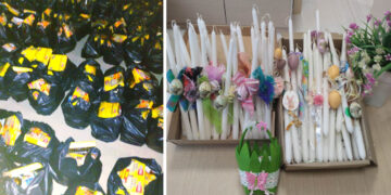 Δέματα τροφίμων και πασχαλινά δώρα δόθηκαν σε 230 οικογένειες του Δήμου Εορδαίας