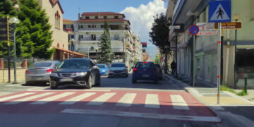 Κι άλλη «έξυπνη» διάβαση πεζών ενεργοποιήθηκε στην Πτολεμαΐδα