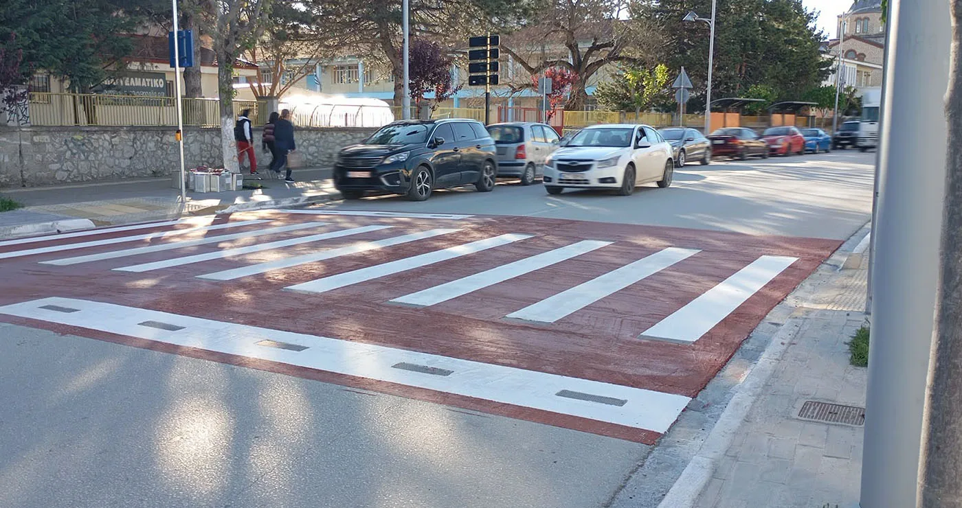Πτολεμαΐδα: Σε λειτουργία η νέα «έξυπνη» διάβαση στην 25ης Μαρτίου