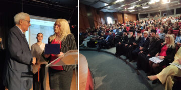 Άκρως συγκινητική η εκδήλωση για τα 50χρονα του 1ου Λυκείου Πτολ/δας – Το μεγάλο “ευχαριστώ” στον Γρηγόρη Πουγαρίδη για την προσφορά του