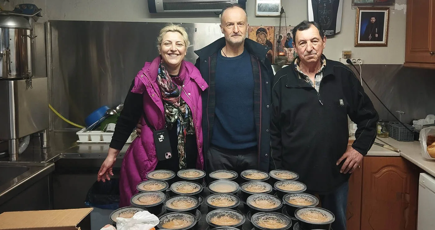 Μήνυμα αλληλεγγύης: Στρατιωτικοί της Κοζάνης στήριξαν το συσσίτιο απόρων δημοτών