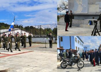 Με τιμές ο Εορτασμός του Αγίου Γεωργίου στην 9η Μηχανοποιημένη Ταξιαρχία Κοζάνης (Φωτογραφίες & Βίντεο)
