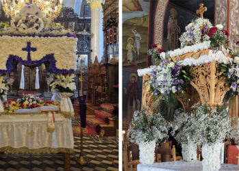 Οι επιτάφιοι σε Πρωτοχώρι και Λέχοβο