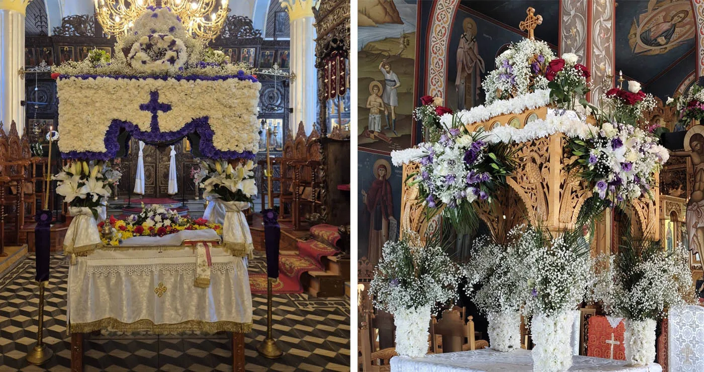 Οι επιτάφιοι σε Πρωτοχώρι και Λέχοβο