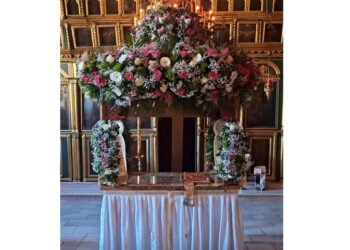 Ο επιτάφιος στην Κοινότητα Ολυμπιάδας