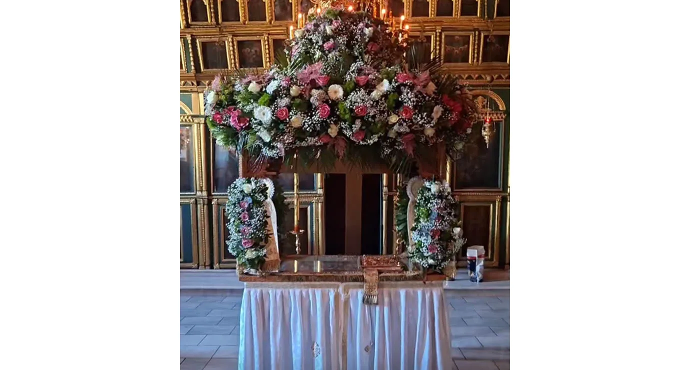 Ο επιτάφιος στην Κοινότητα Ολυμπιάδας