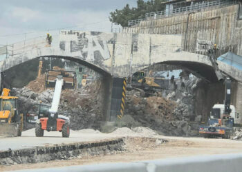Flyover Θεσσαλονίκης: Πολλαπλά εργοτάξια και συνεχής πρόοδος των εργασιών (ρεπορτάζ της Κούλας Πουλασιχίδου)