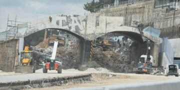 Flyover Θεσσαλονίκης: Πολλαπλά εργοτάξια και συνεχής πρόοδος των εργασιών (ρεπορτάζ της Κούλας Πουλασιχίδου)