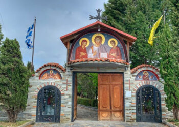 Αμύνταιο: Πανηγυρικός εορτασμός του Αγίου Γεωργίου στην Ιερά Μονή Αγίων Παντελεήμονος και Ευβούλης