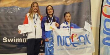 Κολυμβητική Ένωση Κοζάνης: Πρώτη θέση για την Προαγωνιστική στα «Φιλίππεια» της Κάβαλας, με 38 μετάλλια και ρεκόρ αγώνων