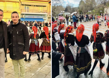 Αναβίωσε το έθιμο των Λαζαρίνων στον Κρόκο Κοζάνης