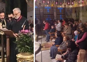 Μεγάλη Τρίτη Εσπέρας στον Ιερό Ναό Αγίου Στεφάνου Πτολεμαΐδας! (της Κούλας Πουλασιχίδου)