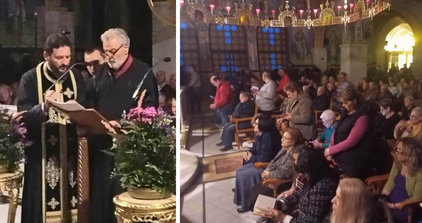 Μεγάλη Τρίτη Εσπέρας στον Ιερό Ναό Αγίου Στεφάνου Πτολεμαΐδας! (της Κούλας Πουλασιχίδου)