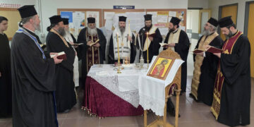 Ευχέλαιο στο Μποδοσάκειο Νοσοκομείο από τον Μητροπολίτη Ειρηναίο – Ιερατική σύναξη στο Αμύνταιο