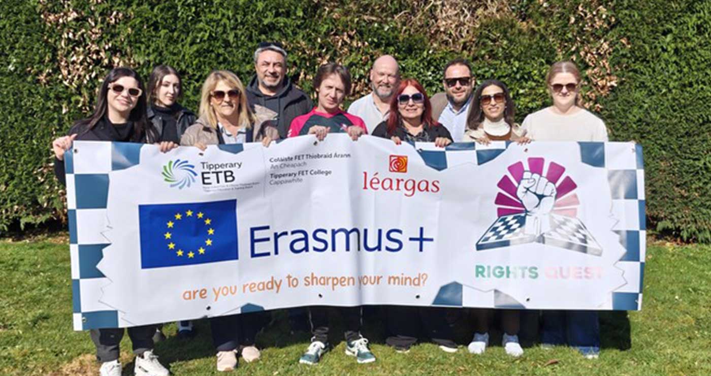RightsQuest – Μια καινοτόμος σύμπραξη για τα Ανθρώπινα Δικαιώματα από τον Όμιλο Ενεργών Νέων Φλώρινας και το Tipperary ETB