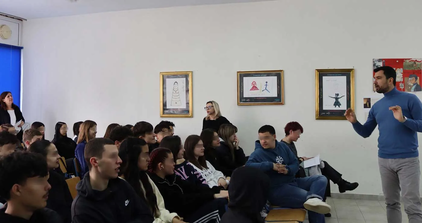 Επίσκεψη του ΟΕΝΕΦ στο 2ο ΕΠΑΛ Κοζάνης – Σχολείο Πρέσβης στο πλαίσιο του σχεδίου POWER: Γέφυρες Ισότητας