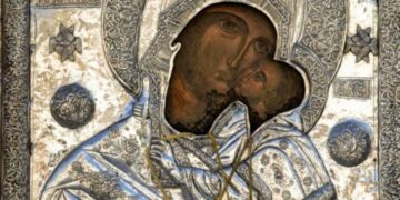 Λιτανεία της Iερής Eικόνας της Παναγίας Ζιδανιώτισσας