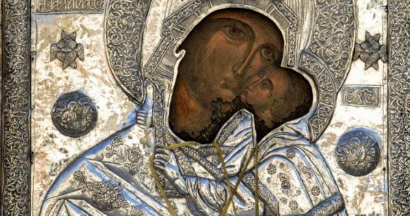 Λιτανεία της Iερής Eικόνας της Παναγίας Ζιδανιώτισσας