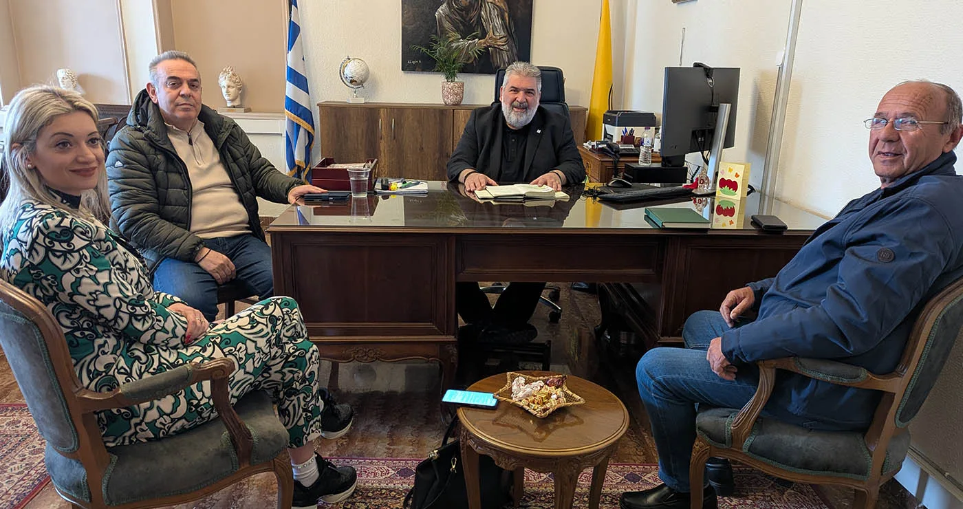 Πτολεμαΐδα: Συνάντηση Πλακεντά με την Ένωση Προέδρων Κοινοτήτων Κοζάνης