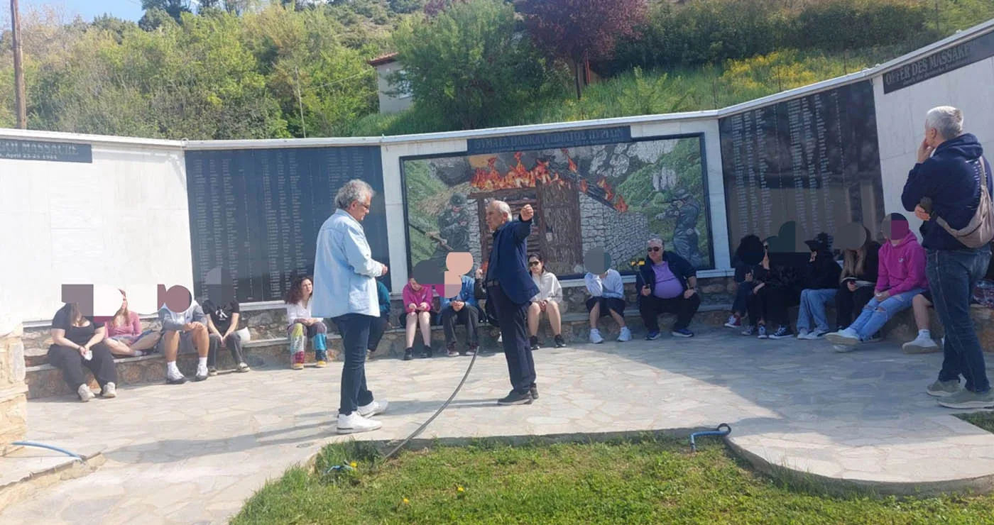 Πύργοι Εορδαίας: Μαθητές από τη Γερμανία στους τόπους του Ολοκαυτώματος