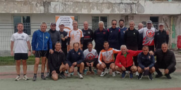 Ομαδική προπόνηση του Συλλόγου Δρομέων Οδοιπόρων Εορδαίας