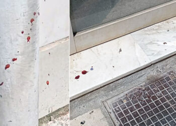 Εικόνες-σοκ στην Πτολεμαΐδα: Κηλίδες αίματος σε πεζοδρόμια και βιτρίνες – Αναφορές για άγριο επεισόδιο μεταξύ νεαρών