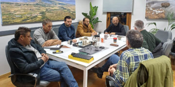 Κινητικότητα στον ΤΟΕΒ Πρεσπών: Συναντήσεις για άρδευση, πρωτογενή τομέα και στάθμη της Μικρής Πρέσπας