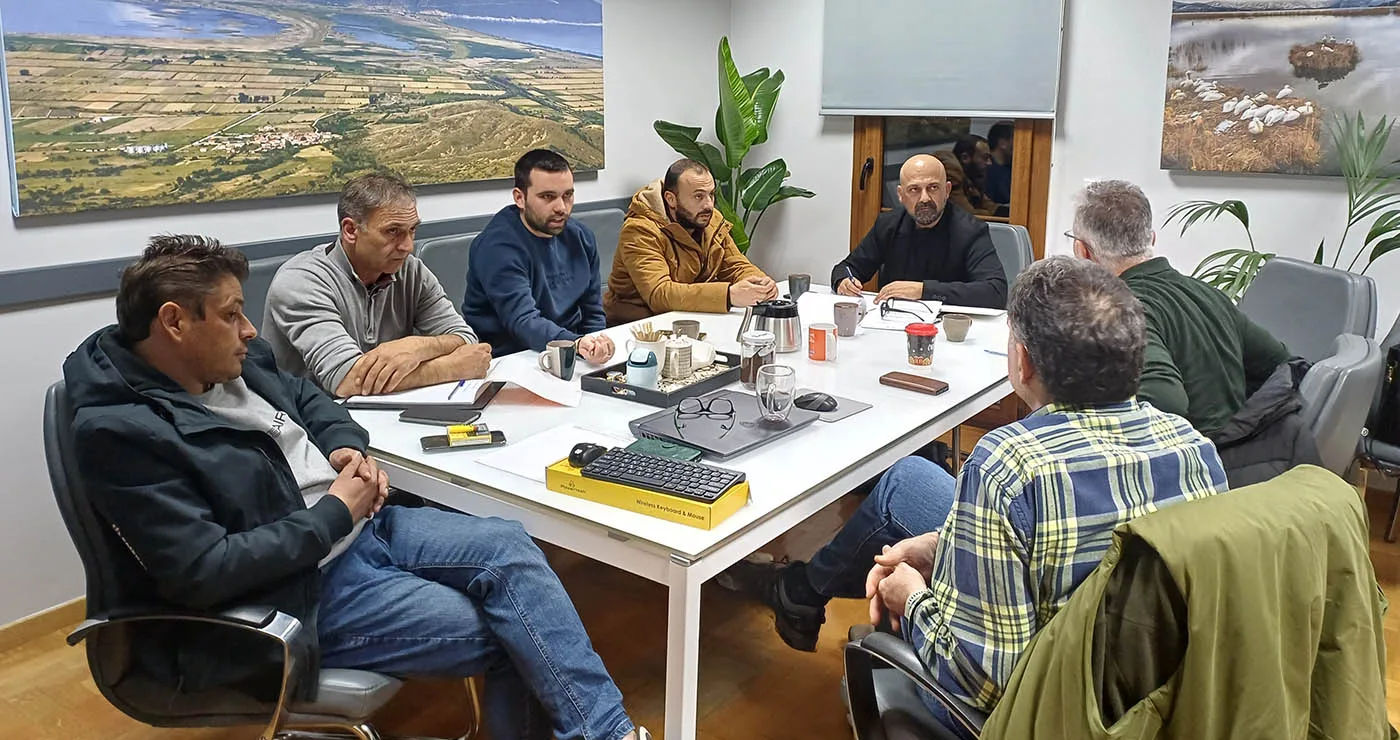 Κινητικότητα στον ΤΟΕΒ Πρεσπών: Συναντήσεις για άρδευση, πρωτογενή τομέα και στάθμη της Μικρής Πρέσπας