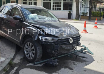 Φωτογραφίες του e-ptolemeos.gr από το απίστευτο τροχαίο στη Φλώρινα