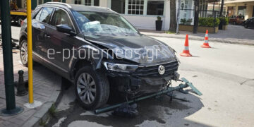 Φωτογραφίες του e-ptolemeos.gr από το απίστευτο τροχαίο στη Φλώρινα