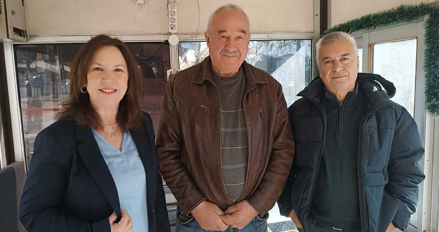 Καλλιόπη Βέττα:  Συνάντηση με την Ένωση Ραδιοταξί «Ο Πτολεμαίος» με επίκεντρο τα προβλήματα του κλάδου