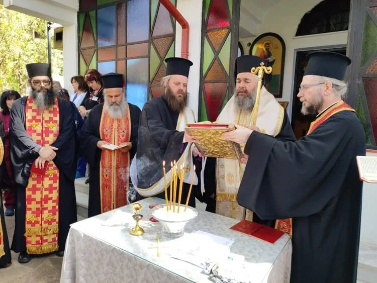 Ευχέλαιο στο Νοσοκομείο Φλώρινας από τον Μητροπολίτη Ειρηναίο