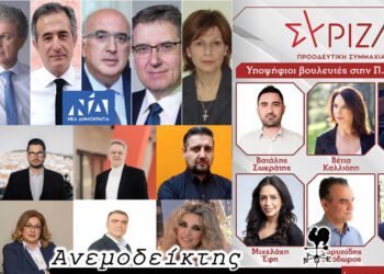 Ριζικές αλλαγές στα ψηφοδέλτια των κομμάτων  στην Π.Ε. Κοζάνης! – Ο Ανεμοδείκτης σχολιάζει (8/4)