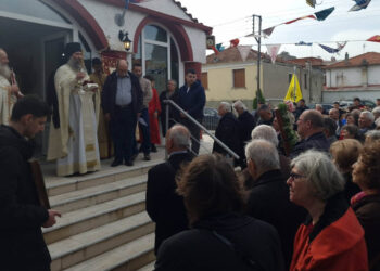 Πανηγυρική Θεία Λειτουργία και Λιτανεία για τον εορτασμό της Ζωοδόχου Πηγής στο Αμύνταιο